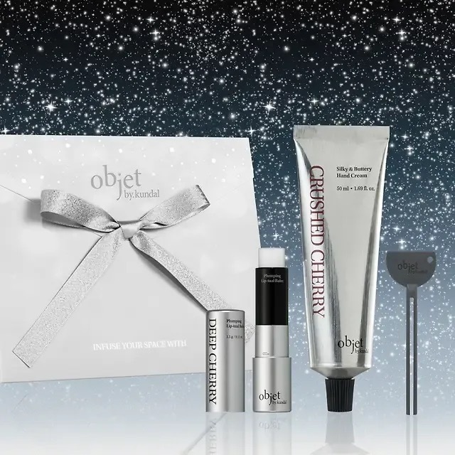 Objet by Kundal Hand Cream & Lip-Tual Balm Set