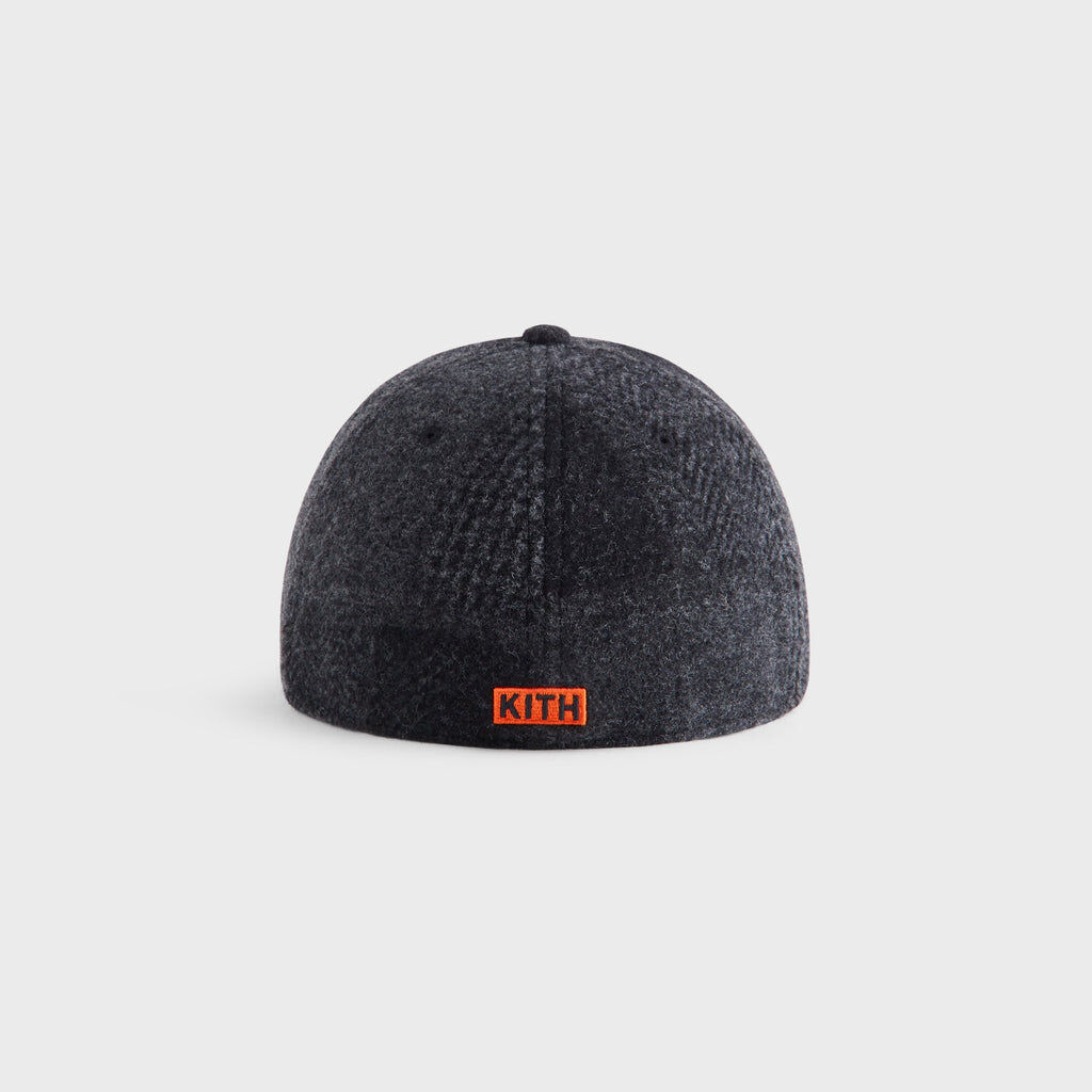 2025AW Kith & '47 for the New York Mets Patchwork Wool Franchise LS Cap 紐約 大都會 全封 棒球帽 帽子 羊毛 現貨 KHM051226