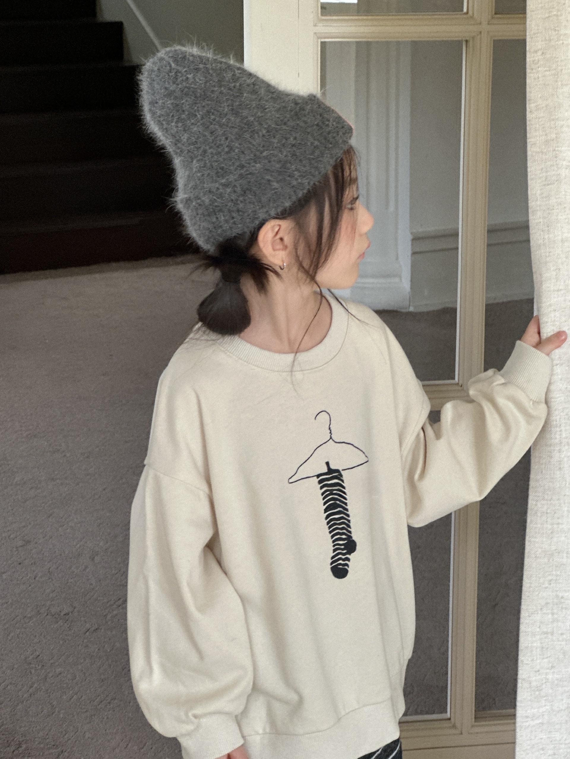 A03462襪子圖大學T