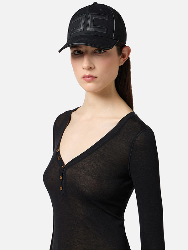 ‍‍Elisabetta Franchi LOGO棒球帽