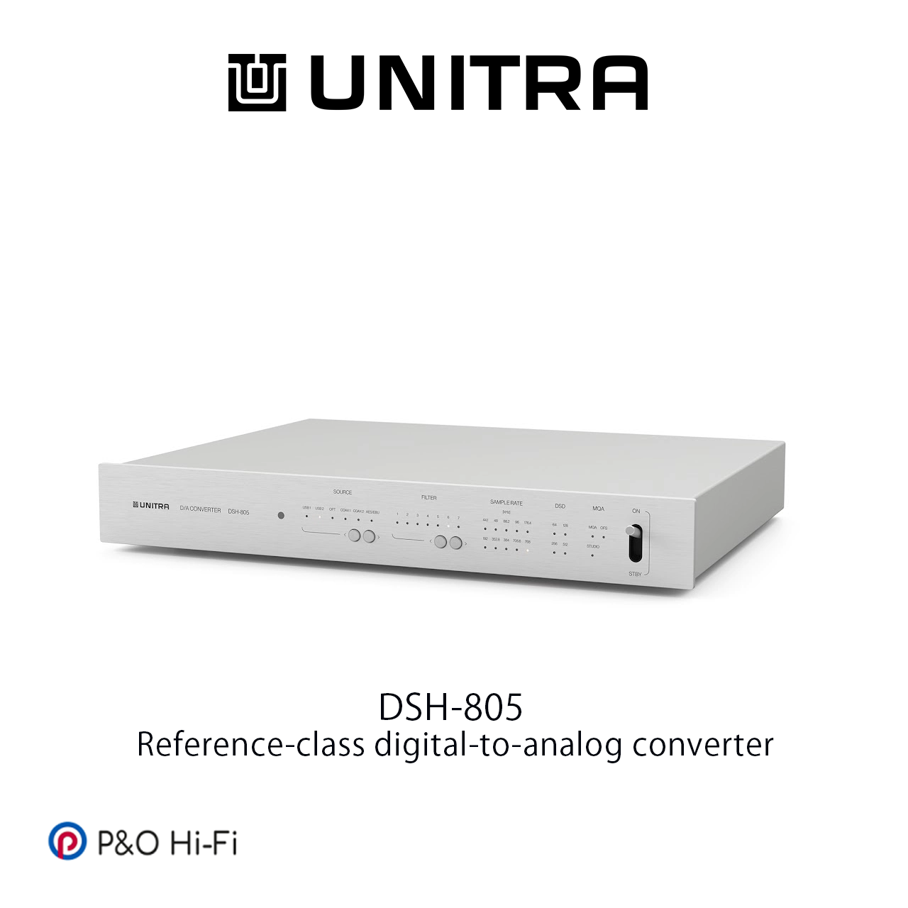 Unitra DSH-805  參考級數碼模擬轉換器