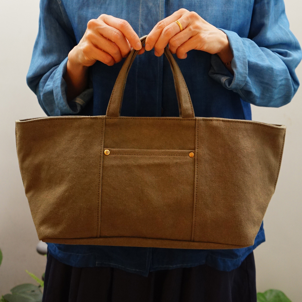 méng阿萌 風格手提包 軍綠