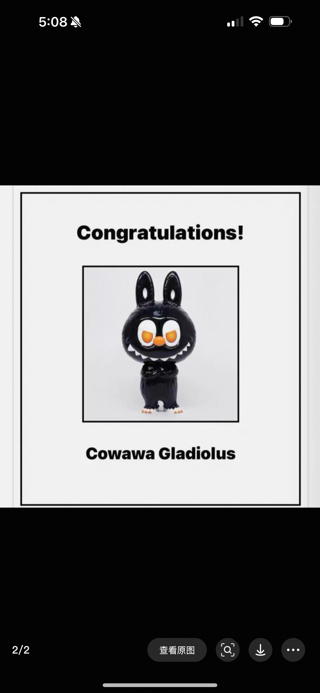 POPMART 台北限定 十週年cowawa Gladiolus 手辦