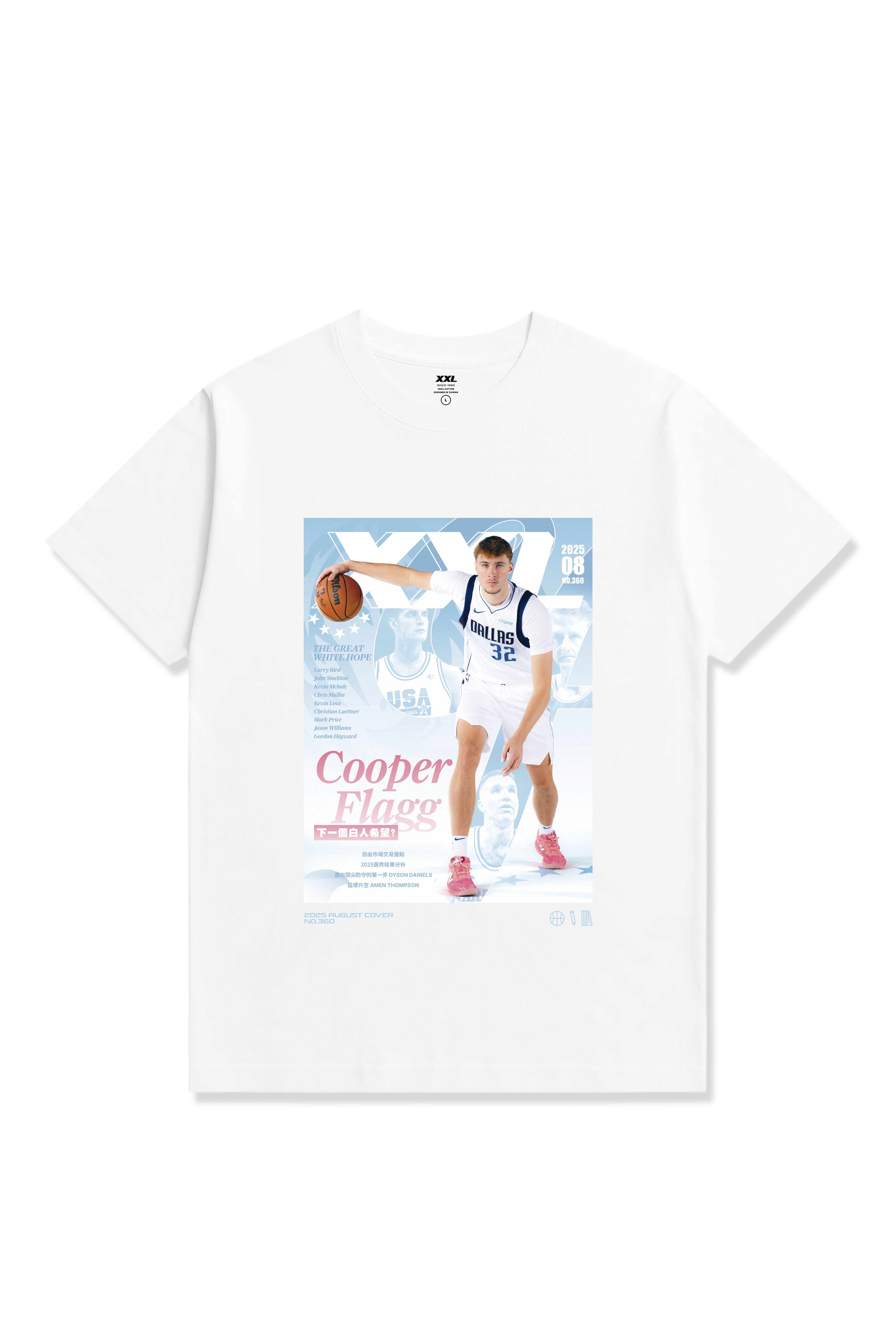 〔XXL COVER COLLECTION〕COOPER FLAGG 360期封面 Tee