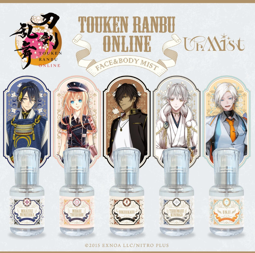 [代購][預訂][船運] 刀剣乱舞 UrMist 臉部身體噴霧