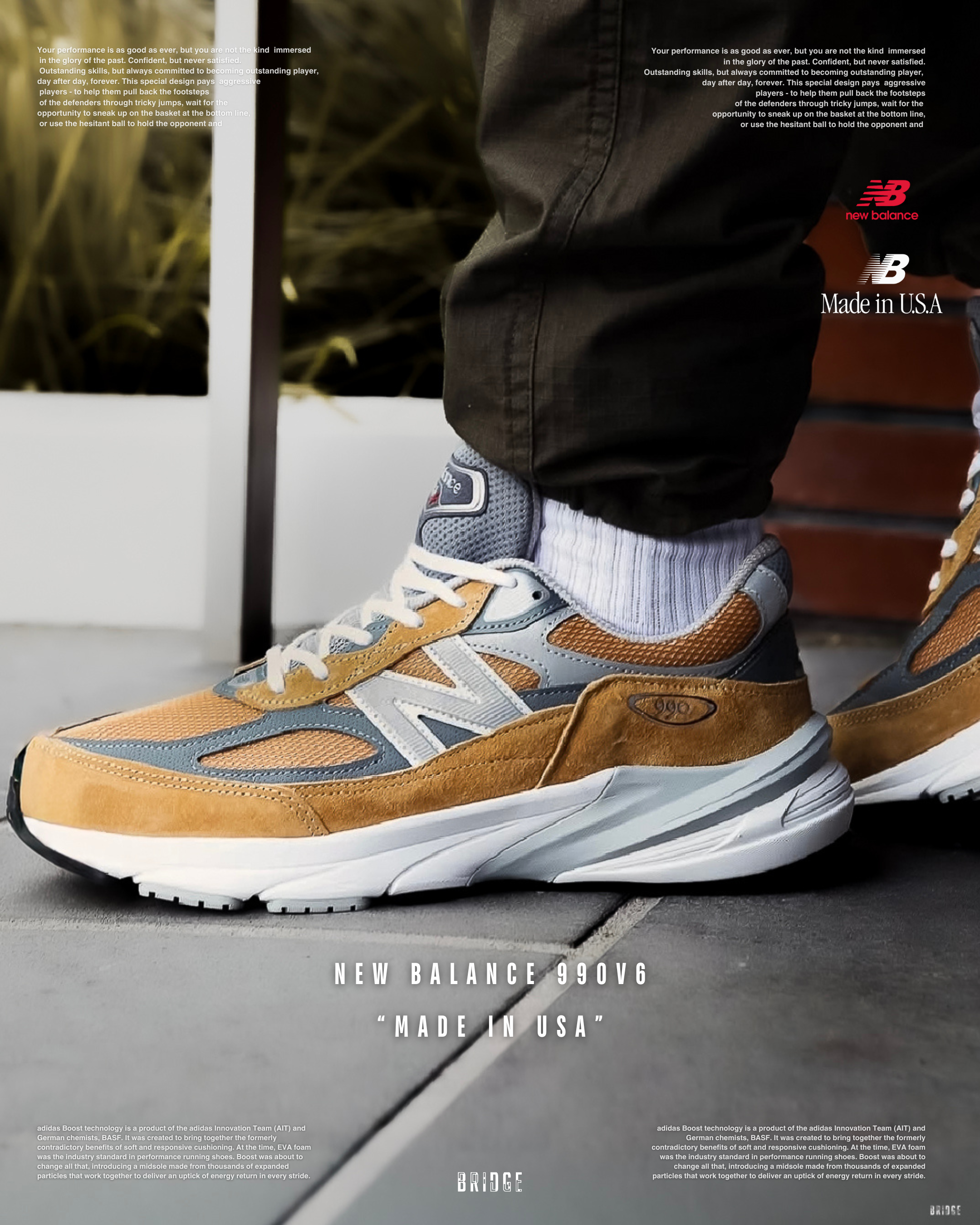 『定價砍半 你終究得入手美製🇺🇸』D楦 NEW BALANCE 990V6 U990TN6