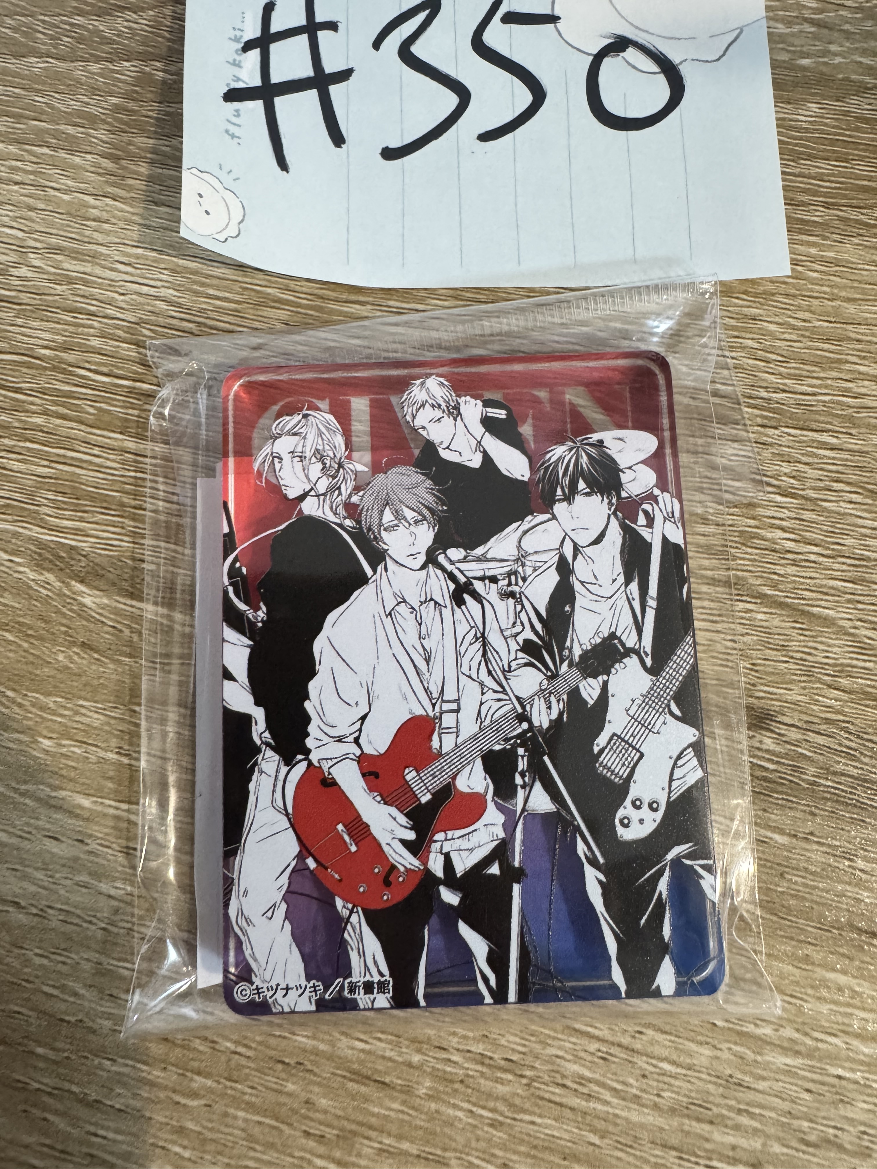 GIVEN  4人 膠牌 (A) #350