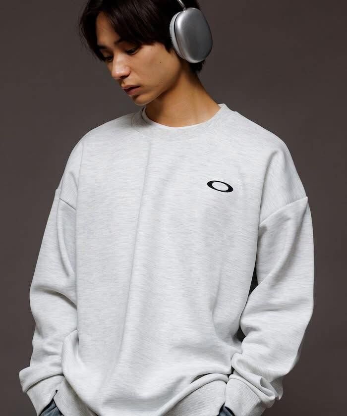 日本 OAKLEY Foundational Fleece L/S Crew 4 科技布料大學踢