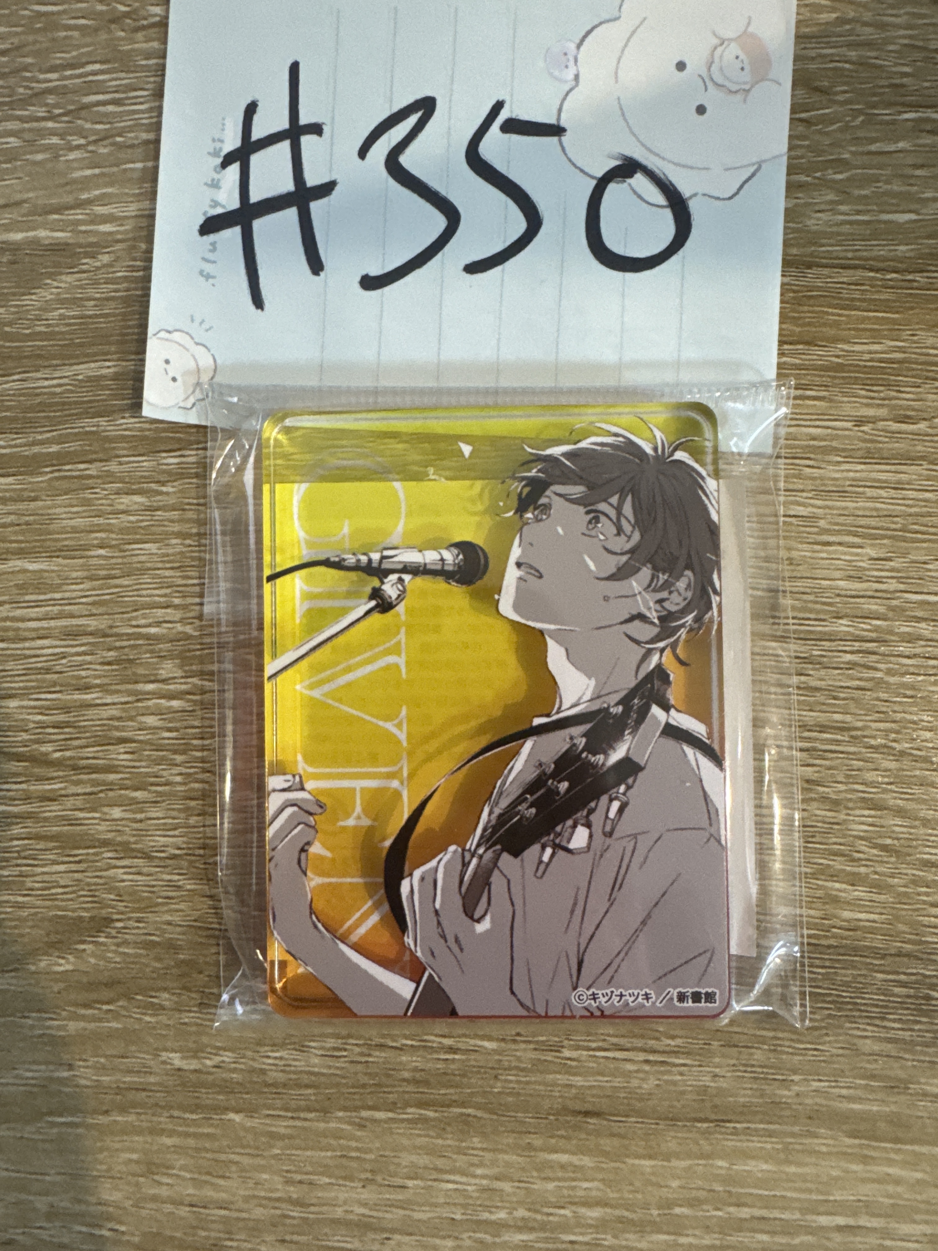 GIVEN 真冬 (E) 膠牌#350