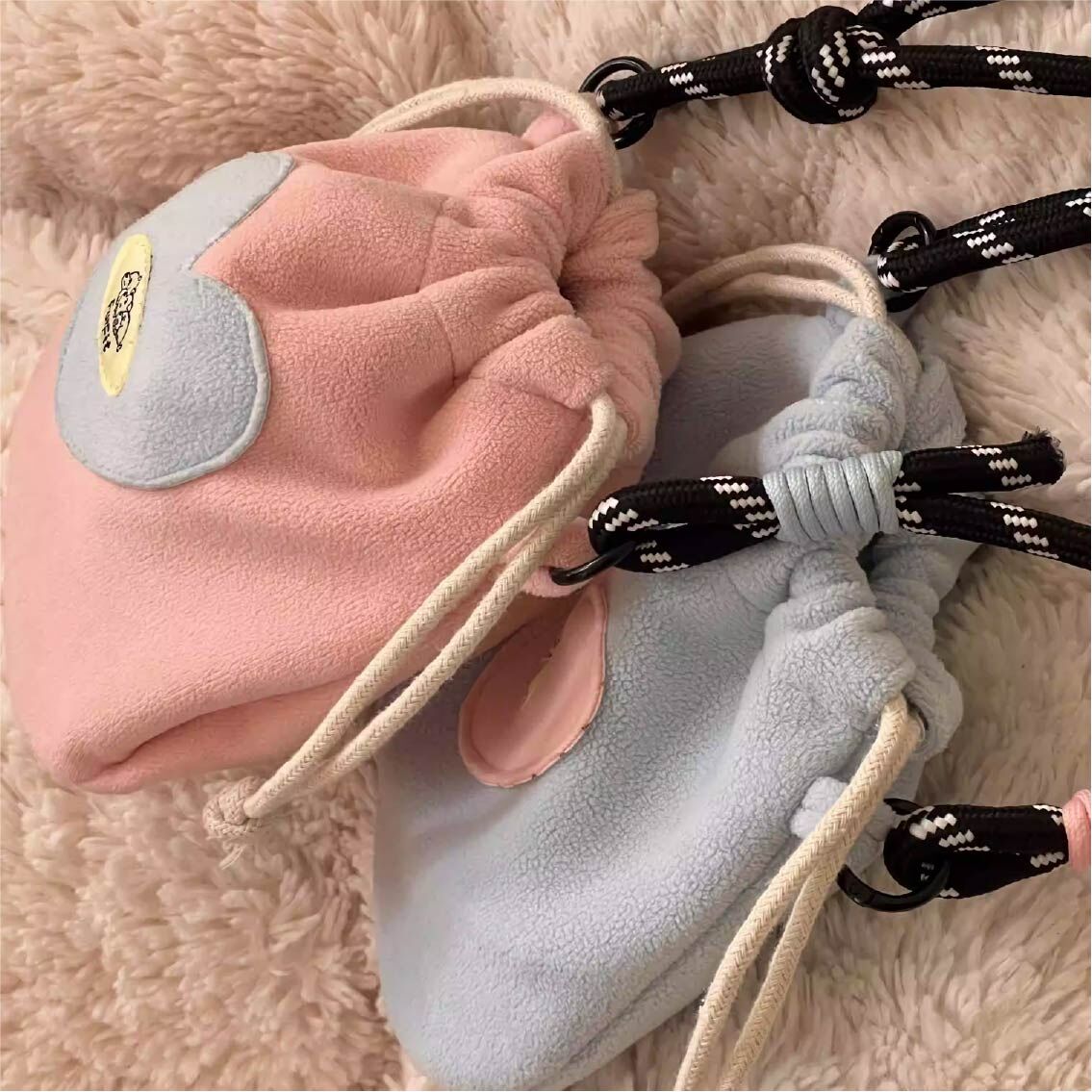 FurFit - 愛心隨身遛狗包 - (淺藍色、粉紅色)