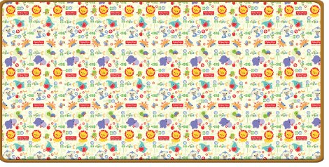 Fisher Price 地墊 單面包邊地墊 100 *200 CM