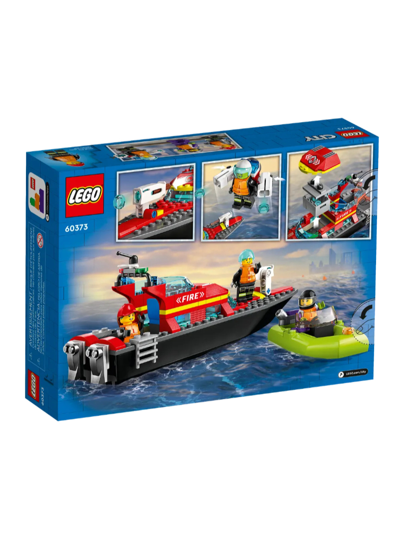 LEGO 60373 消防救援船