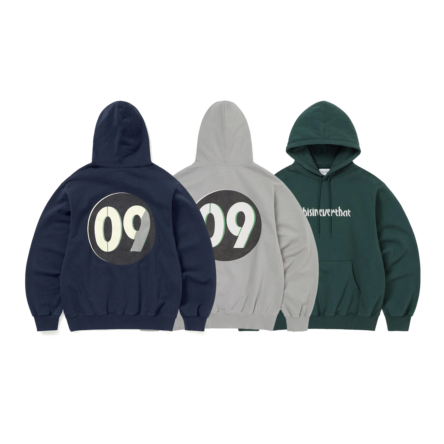【車庫服飾】thisisneverthat Circled Number Hoodie