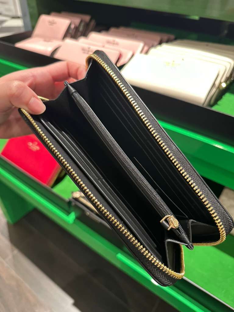 【直播】Kate Spade LL111453 拉鏈長銀包(KI364)