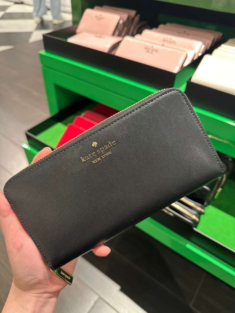 【直播】Kate Spade LL111453 拉鏈長銀包(KI364)