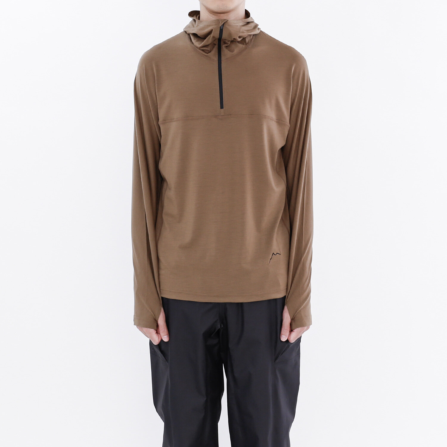 [CAYL] Performance Wool Halfzip 羊毛半開襟套衫