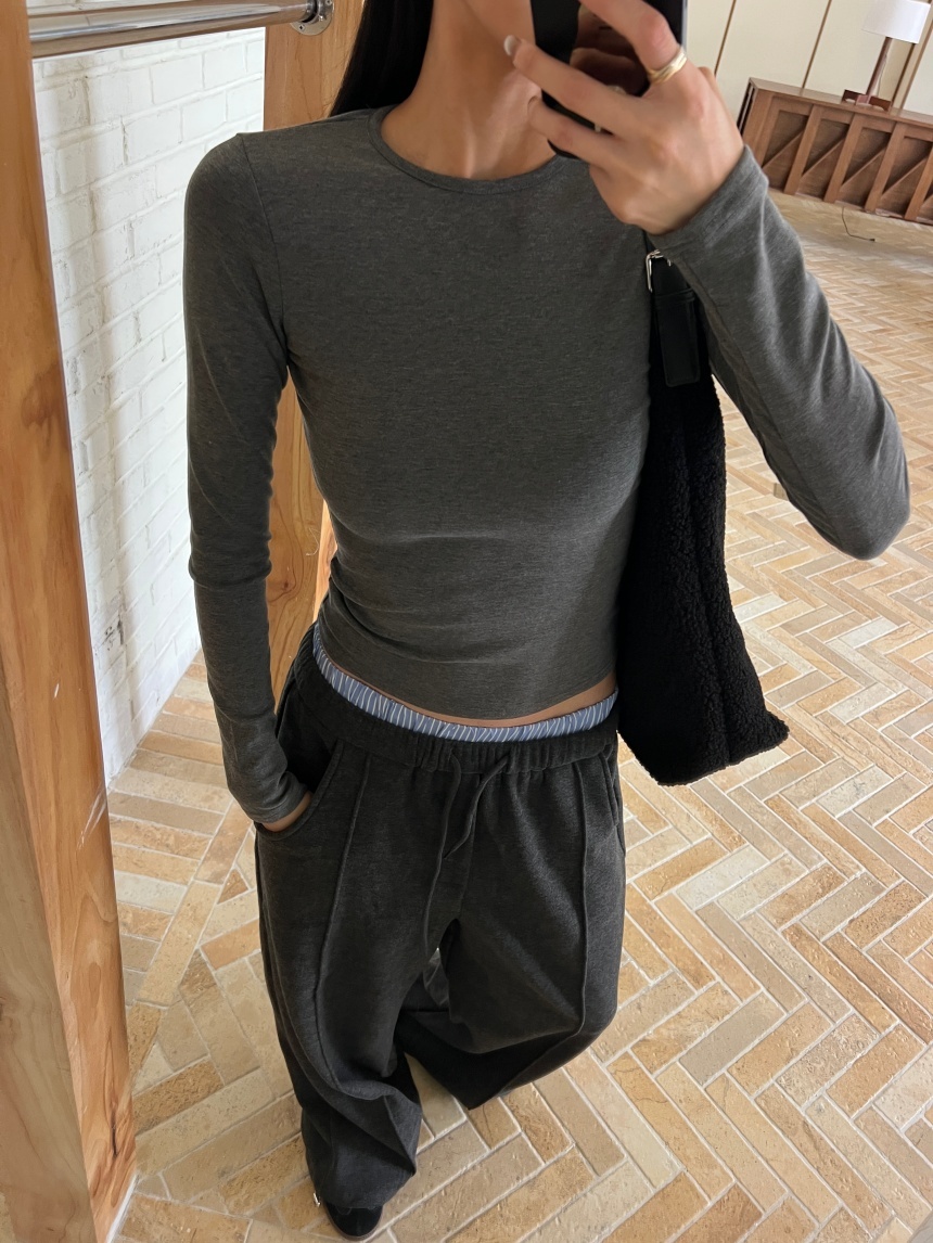 磨毛小包領打底上衣*4色