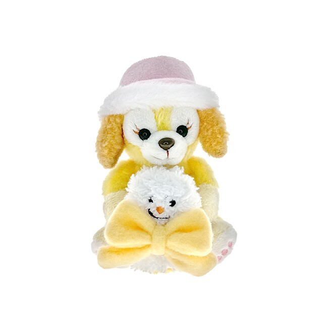 冬日暖洋洋 達菲 Duffy 與好友 可琦安 餅乾 CookieAnn 絨毛 鑰匙圈 吊飾 -香港迪士尼樂園