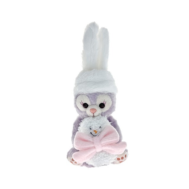 冬日暖洋洋 達菲 Duffy 與好友 史黛拉露 星黛露 StellaLou 絨毛 鑰匙圈 吊飾 -香港迪士尼樂園