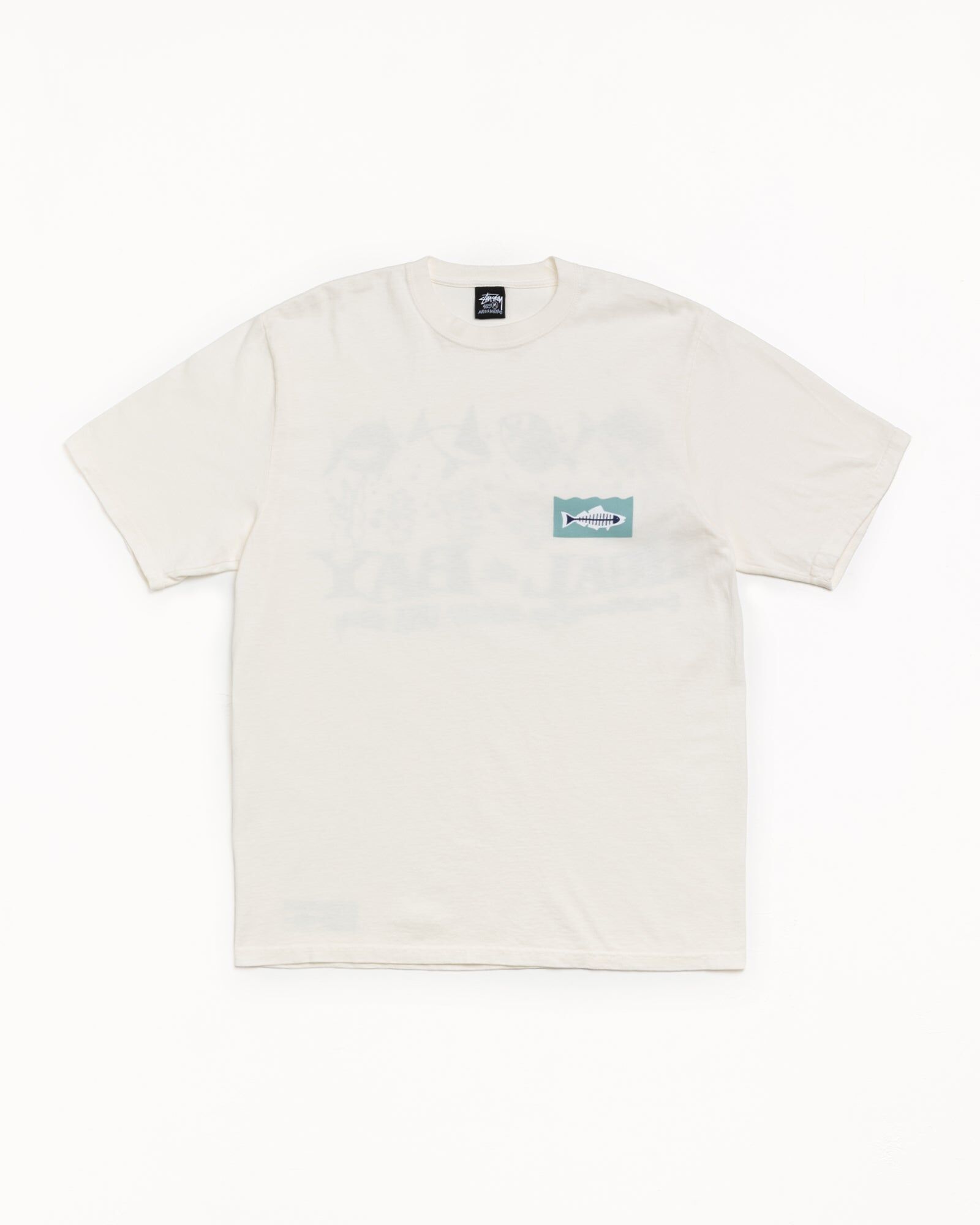 2025AW STUSSY HEAL THE BAY 40 TEE PIGMENT DYED 慈濟 淨灘 拯救 碧海 藍天 魚 LOGO 現貨 3904033