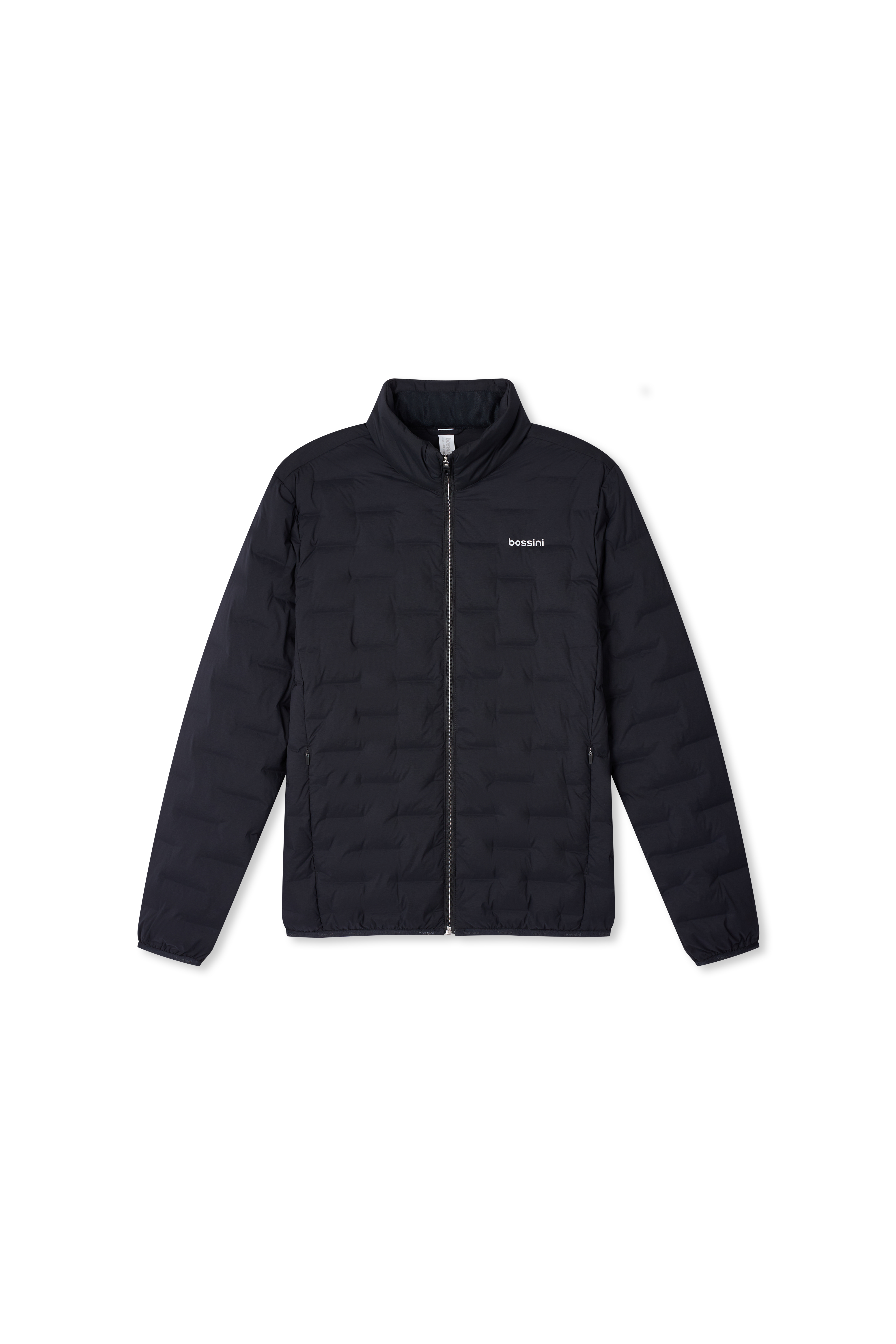 男裝長袖輕羽絨