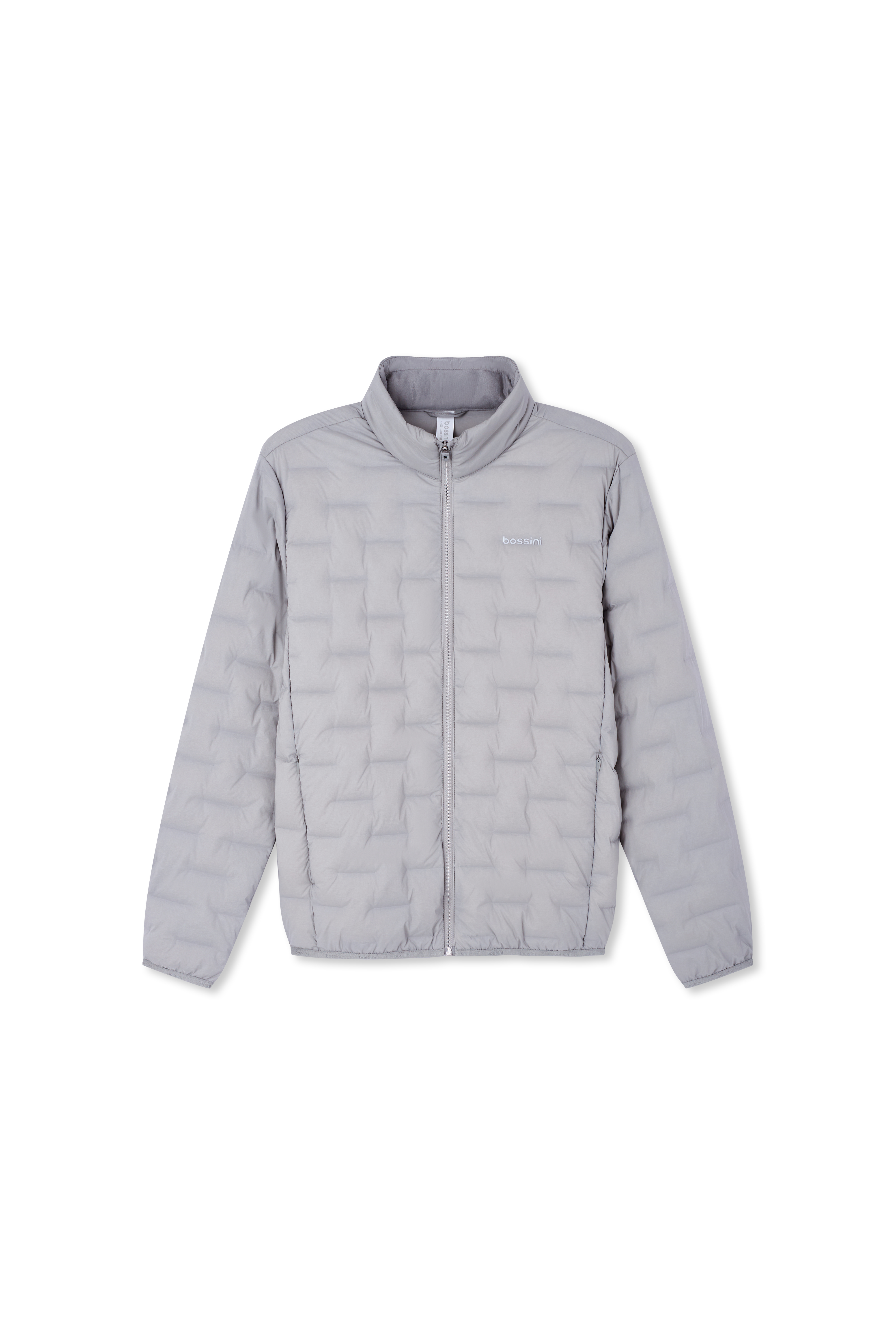 男裝長袖輕羽絨