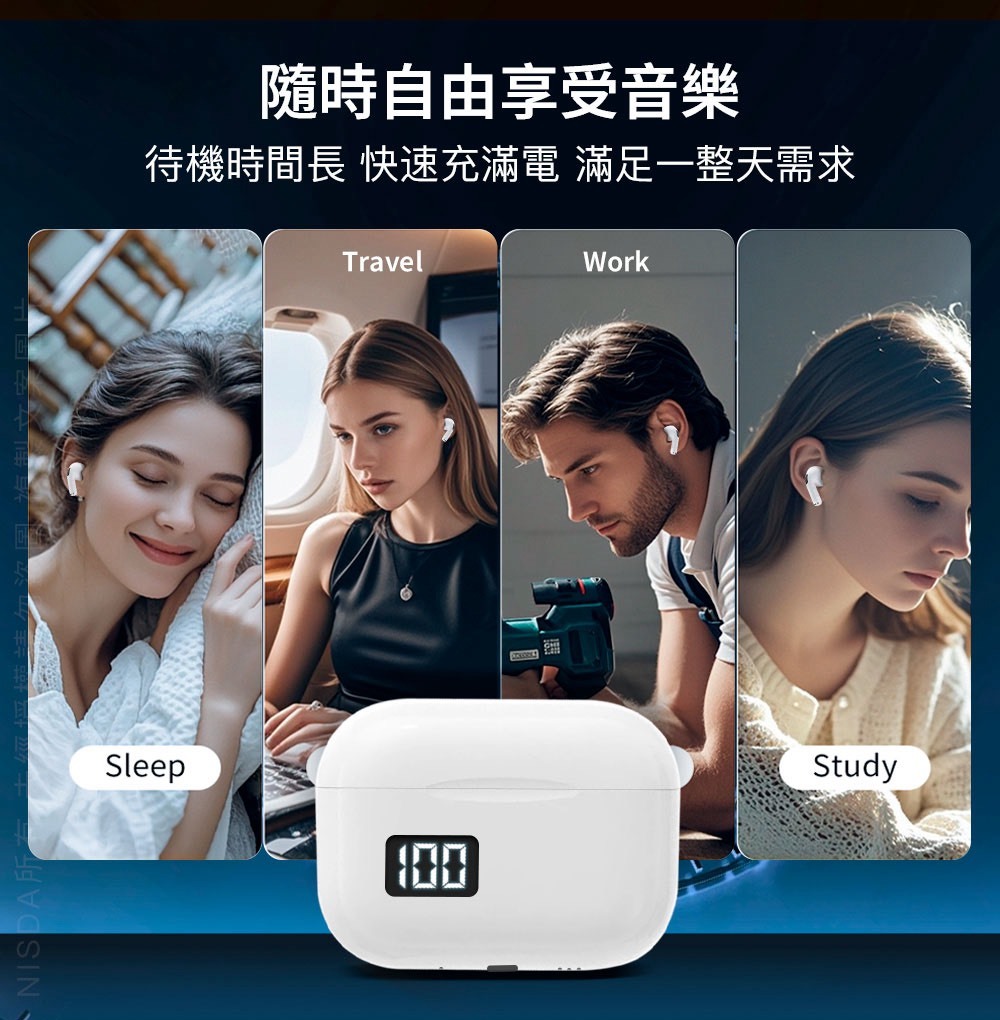 NISDA｜無線降噪藍牙耳機neoPods ANC