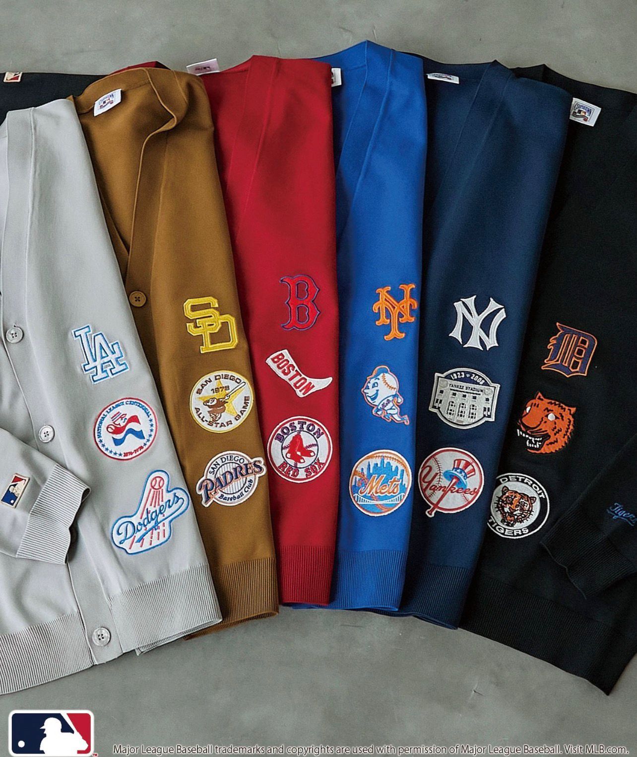 【預購】JN1114102 MLB V領針織外套