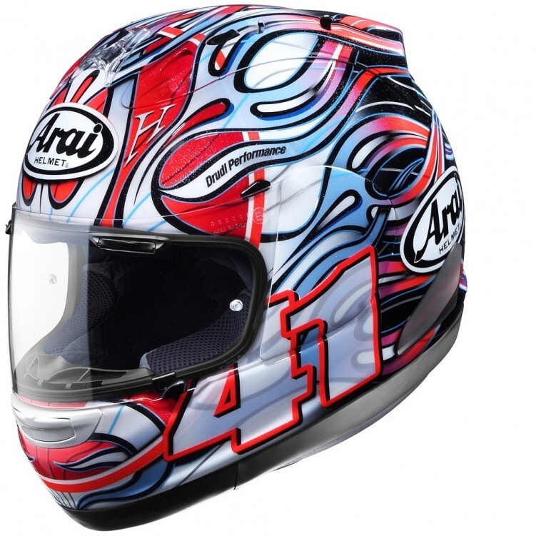 (現貨)德芯騎士部品屋ARAI RX-7X HAGA WSBK 芳賀紀行 紅藍火 全罩安全帽