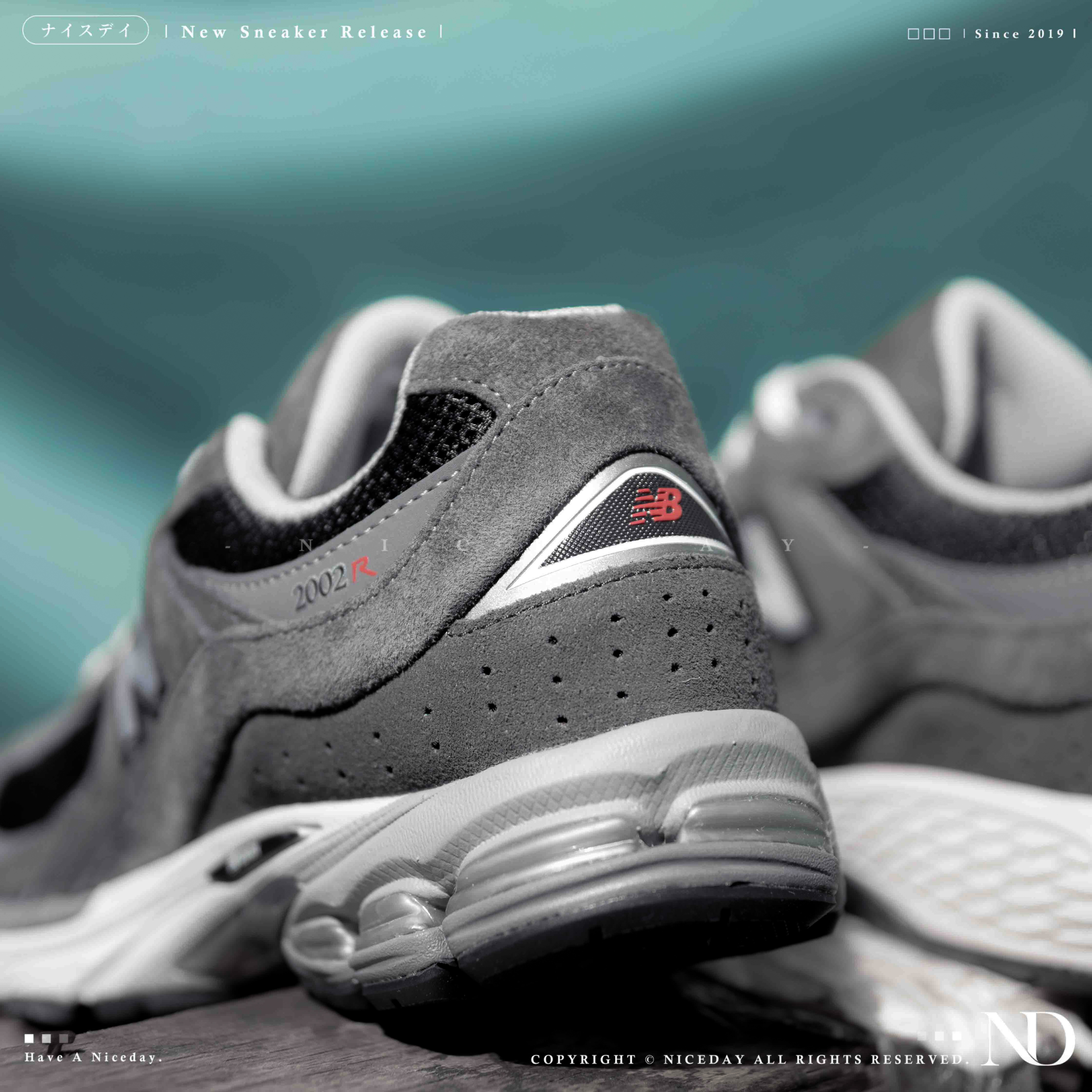 NICEDAY 現貨 New Balance 2002R 鐵灰 深灰 灰 中性灰 灰 復古 舒適 U2002RA