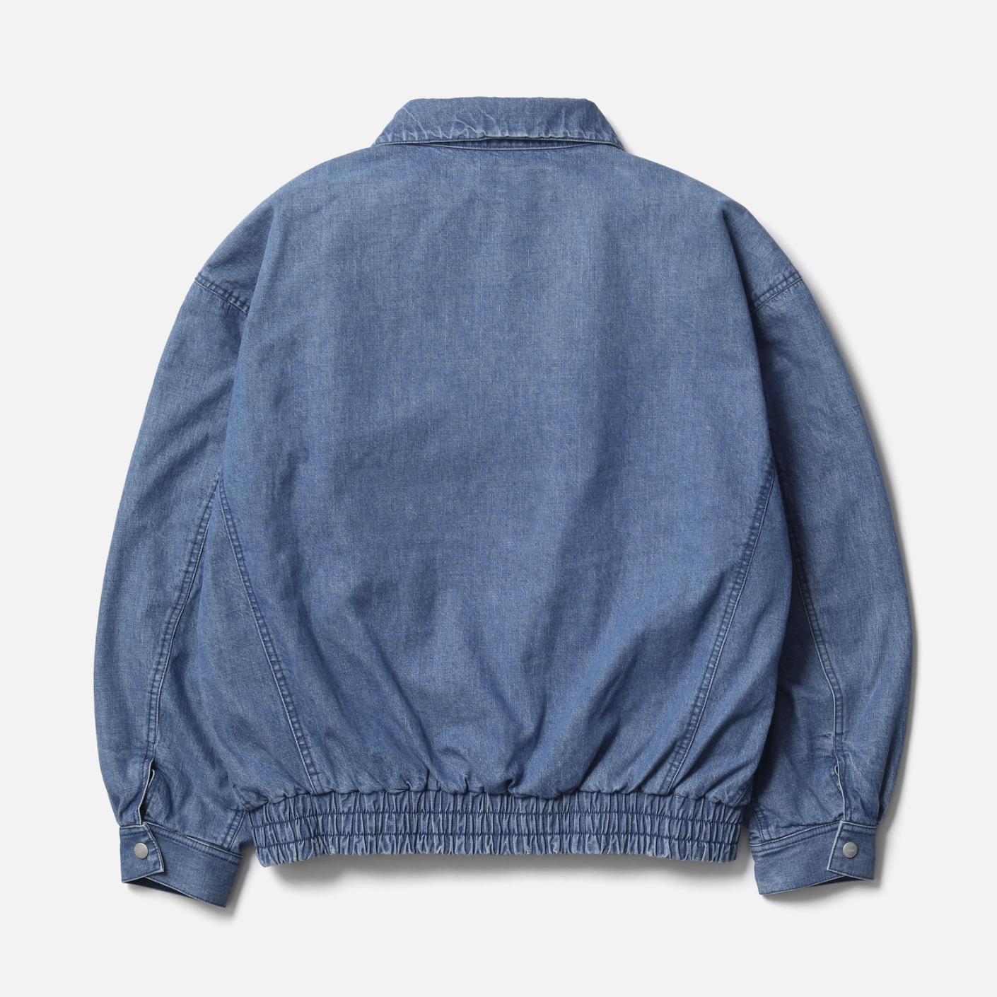 -(B6b)-NEIGHBORHOOD  DENIM DAD JACKET 單寧 復古 老爹 外套 藍色-252SPNH-JKM01