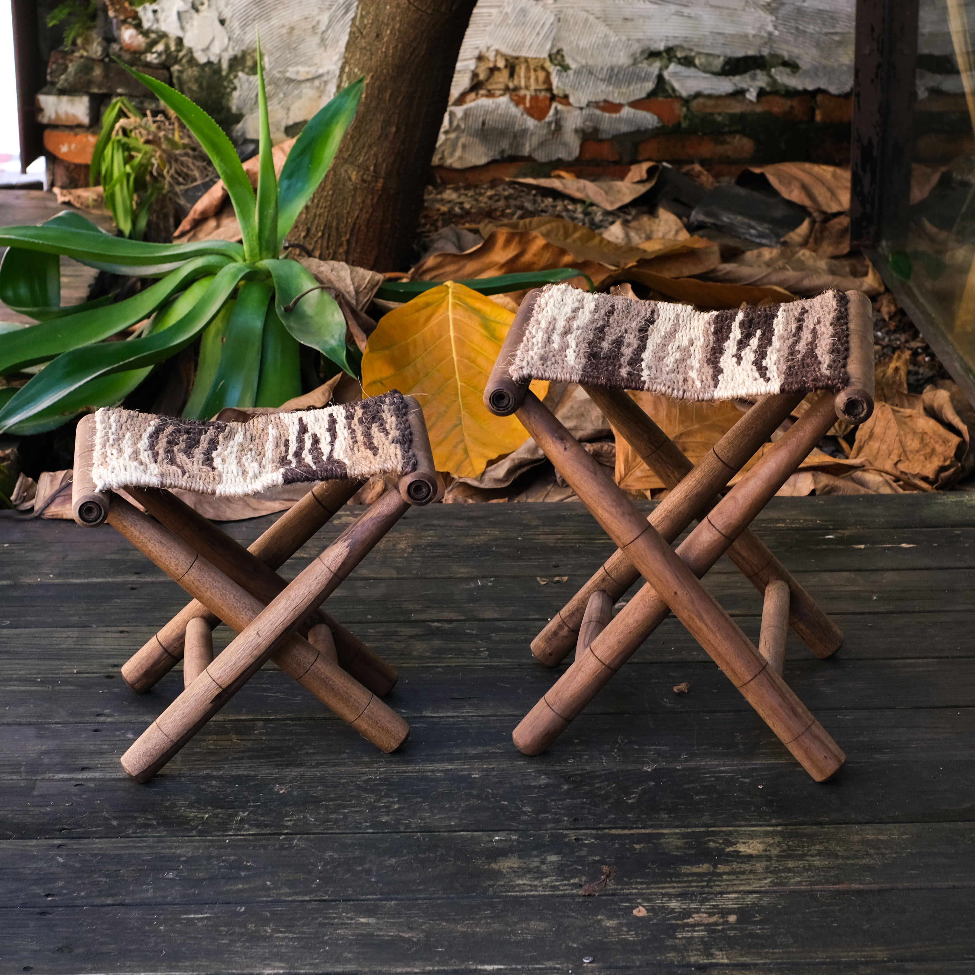 菲克編織椅｜J. 灰階｜哥倫比亞