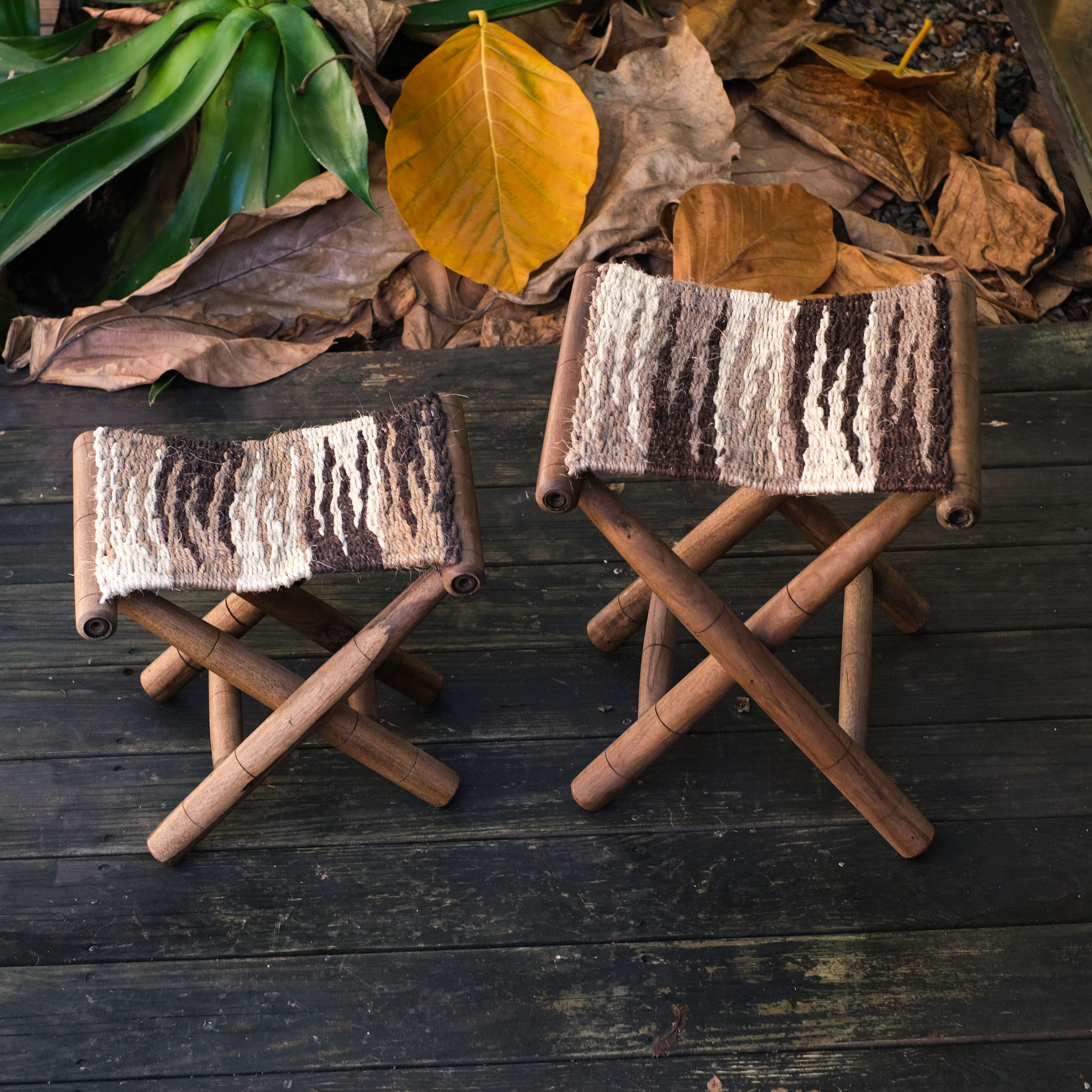 菲克編織椅｜J. 灰階｜哥倫比亞