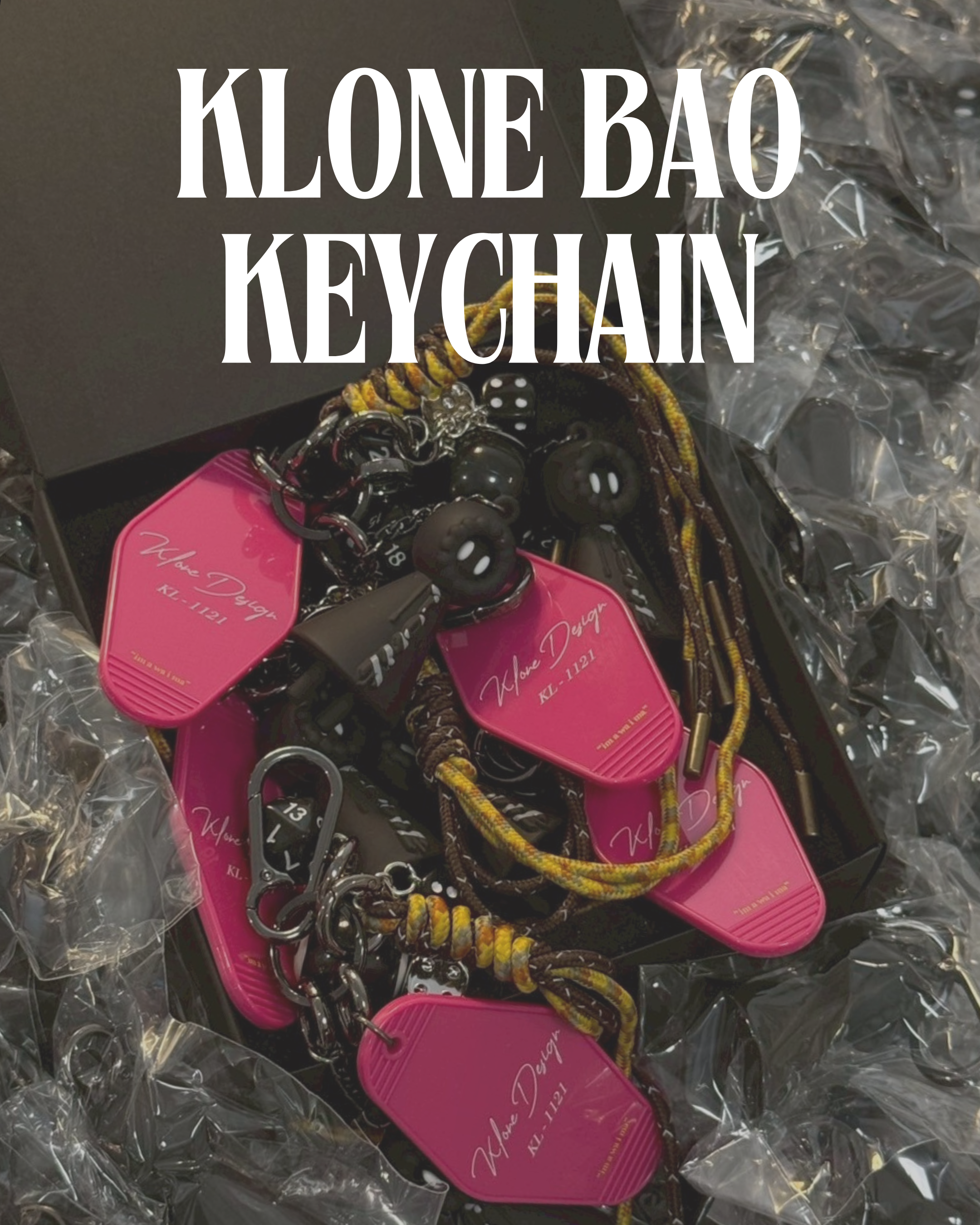 KLONE DESIGN - Klone Bao Keychain