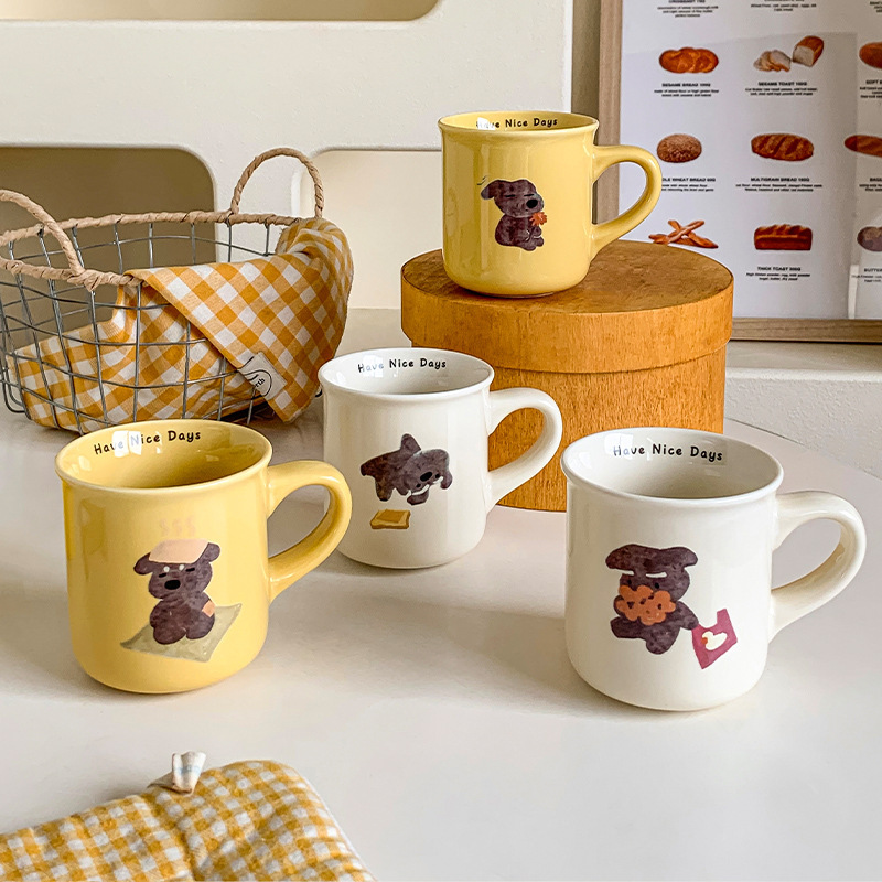 《6382》布萊克狗陶瓷馬克杯 300ml