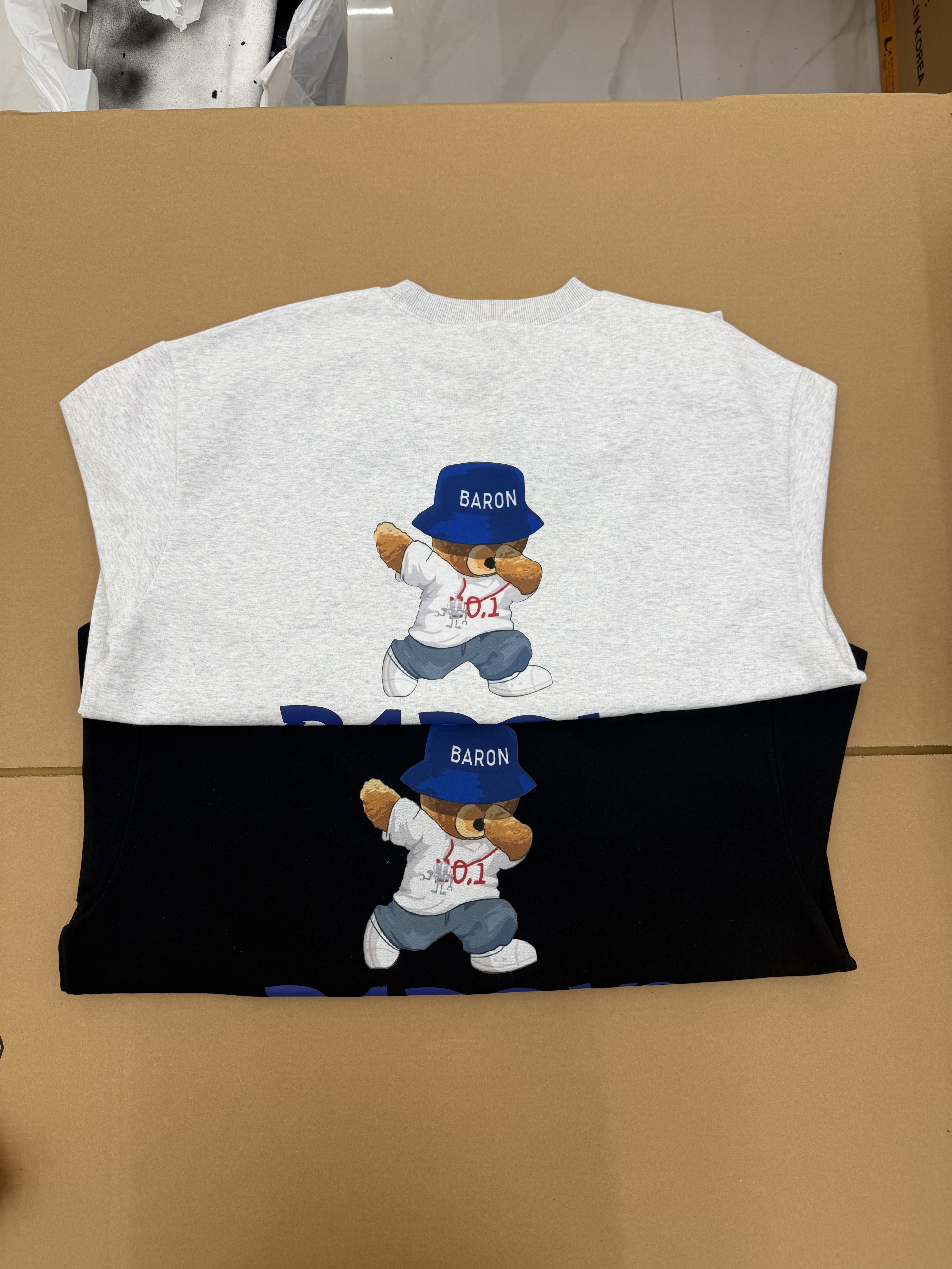 🇰🇷 韓國 BARON 熊仔衞衣（K11 BA696）