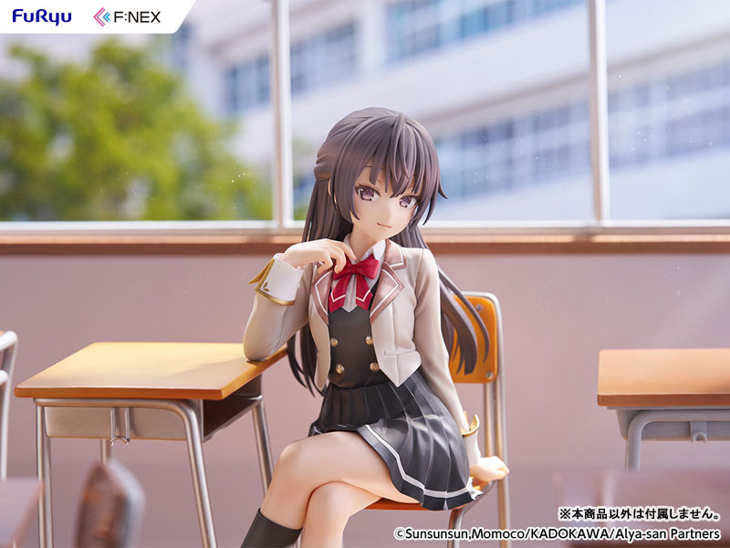 預訂7月    FURYU 周防有希  不時輕聲地以俄語遮羞的鄰座艾莉同學 Alya Sometimes Hides Her Feelings in Russian Yuki Suo 1/7 Scale Figure Pre-order