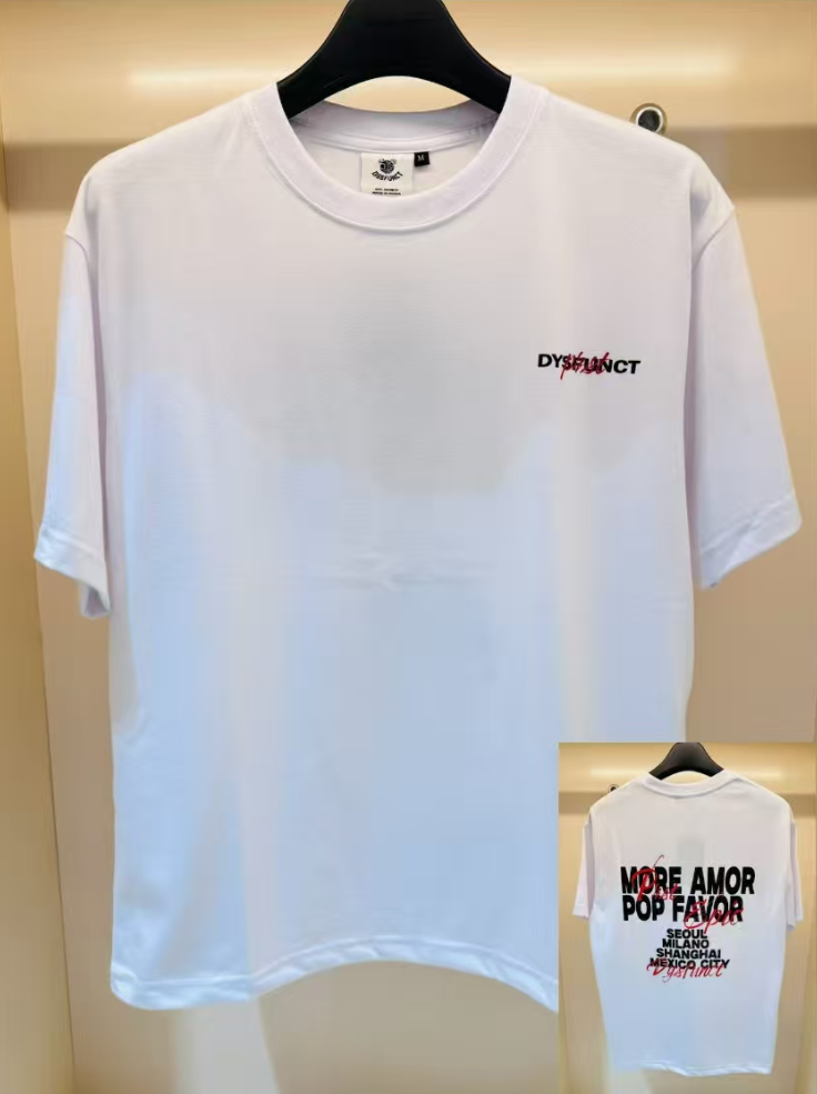 【韓國預購】AKR111405 Dysfunct MORE AMOR 短袖上衣