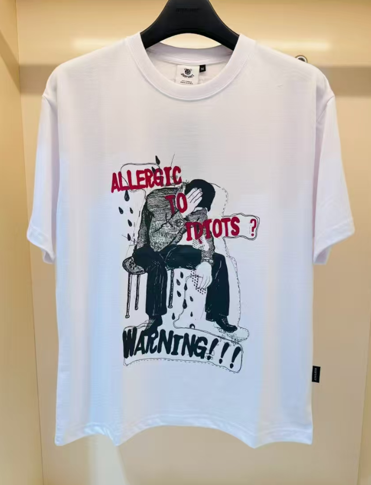 【韓國預購】AKR111406 Dysfunct DIZZY WARNING 短袖上衣