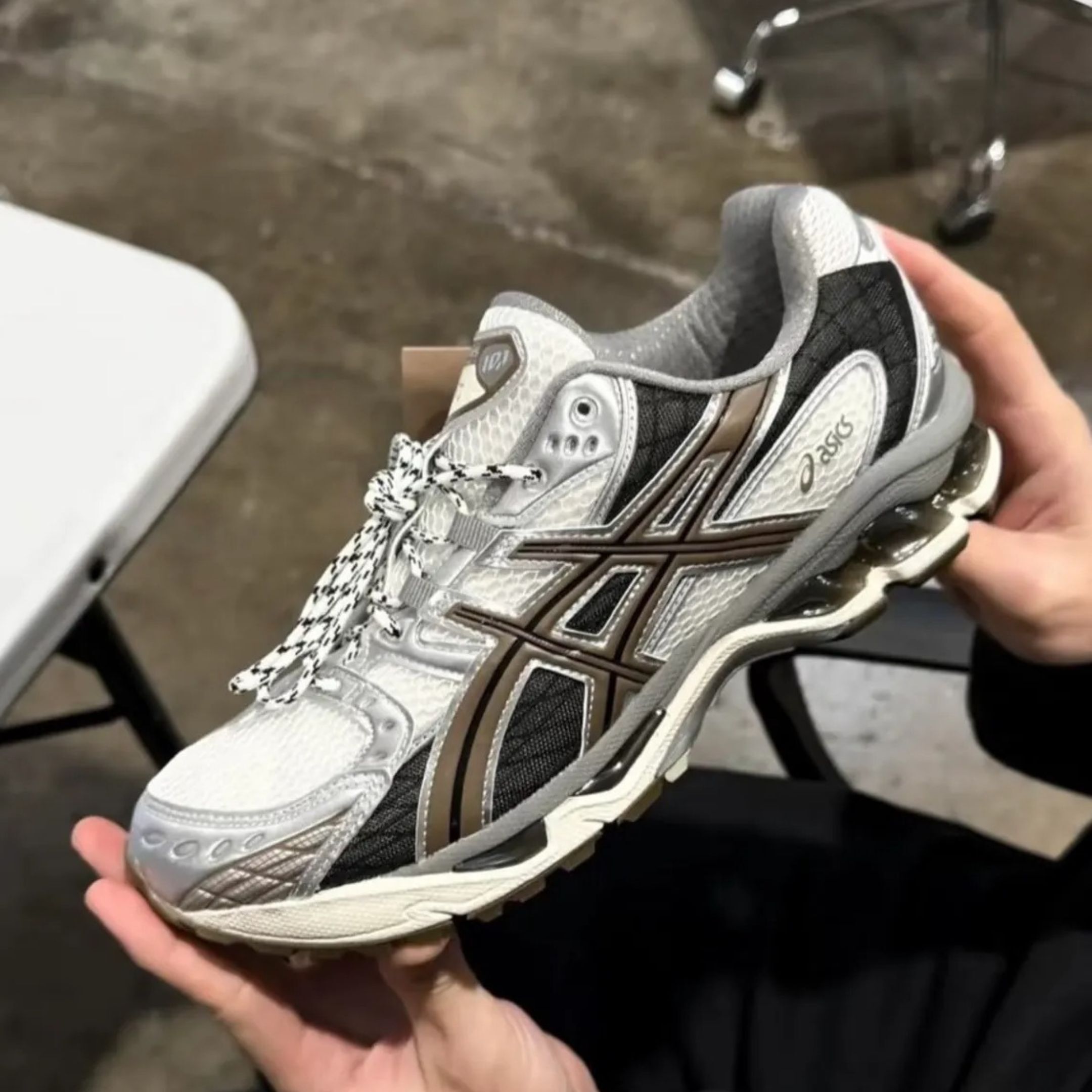 NICEDAY 代購 Asics GEL-NIMBUS 10.1 摩卡 銀 復古 亞瑟士 咖啡 銀 1203A543-107