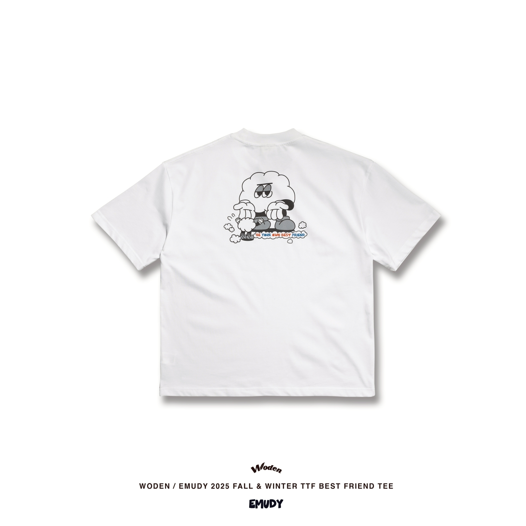 WODEN / EMUDY  2025 Fall & Winter 011 TTF  BEST FRIEND TEE