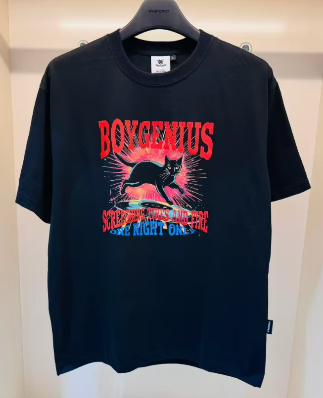 【韓國預購】AKR111409 Dysfunct BOYGENIUS 短袖上衣