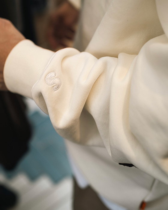 CREW NECK SWEATER - OFF WHITE (熱門追加)
