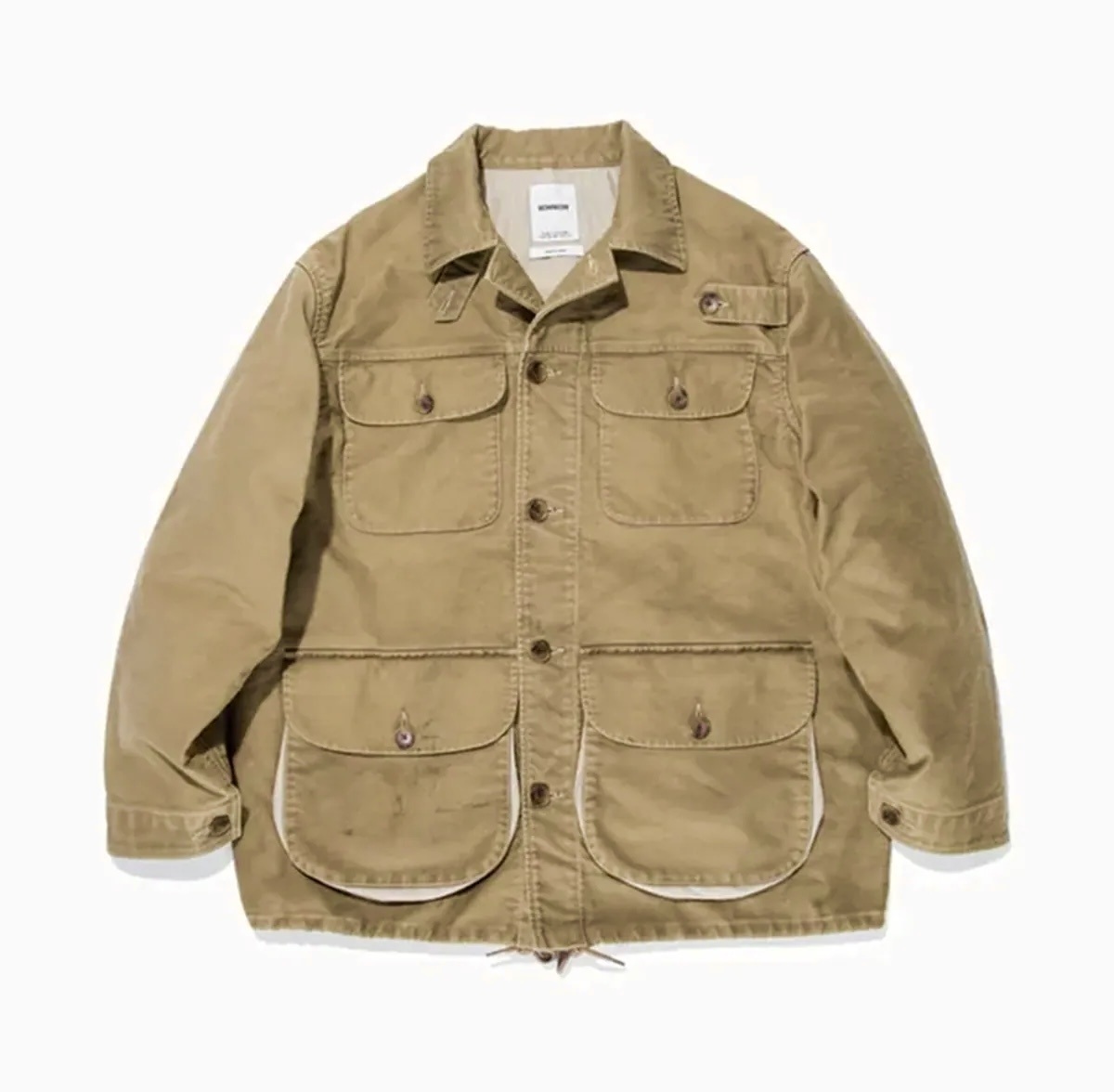 ON SALE: BOWWOW WARDEN JACKET - KHAKI AGING SIZE L IN STOCK NOW (現貨發售中)