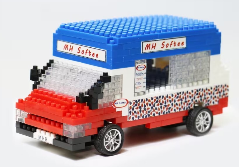 M.H.BLOCKS hong kong softee van puzzle