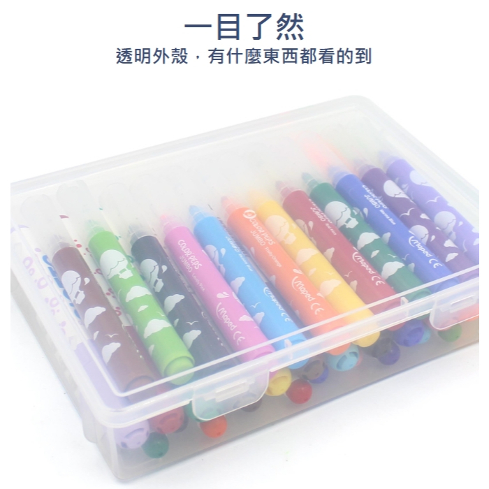 【樂森藥局】童趣嚴選 扁平式PP防塵收納盒 收納盒