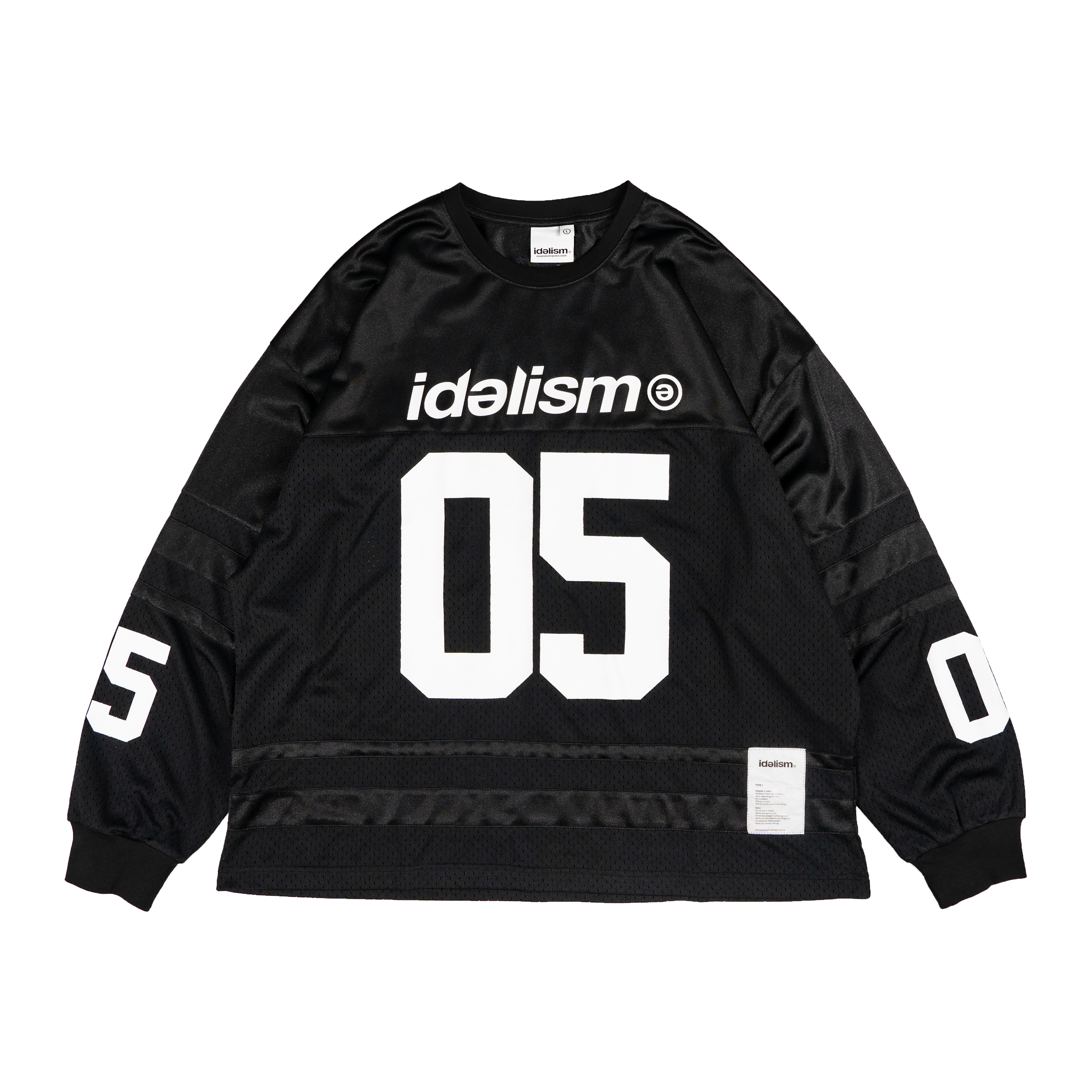 idealism｜ID25075 – Hockey Jersey (Black/Purple)