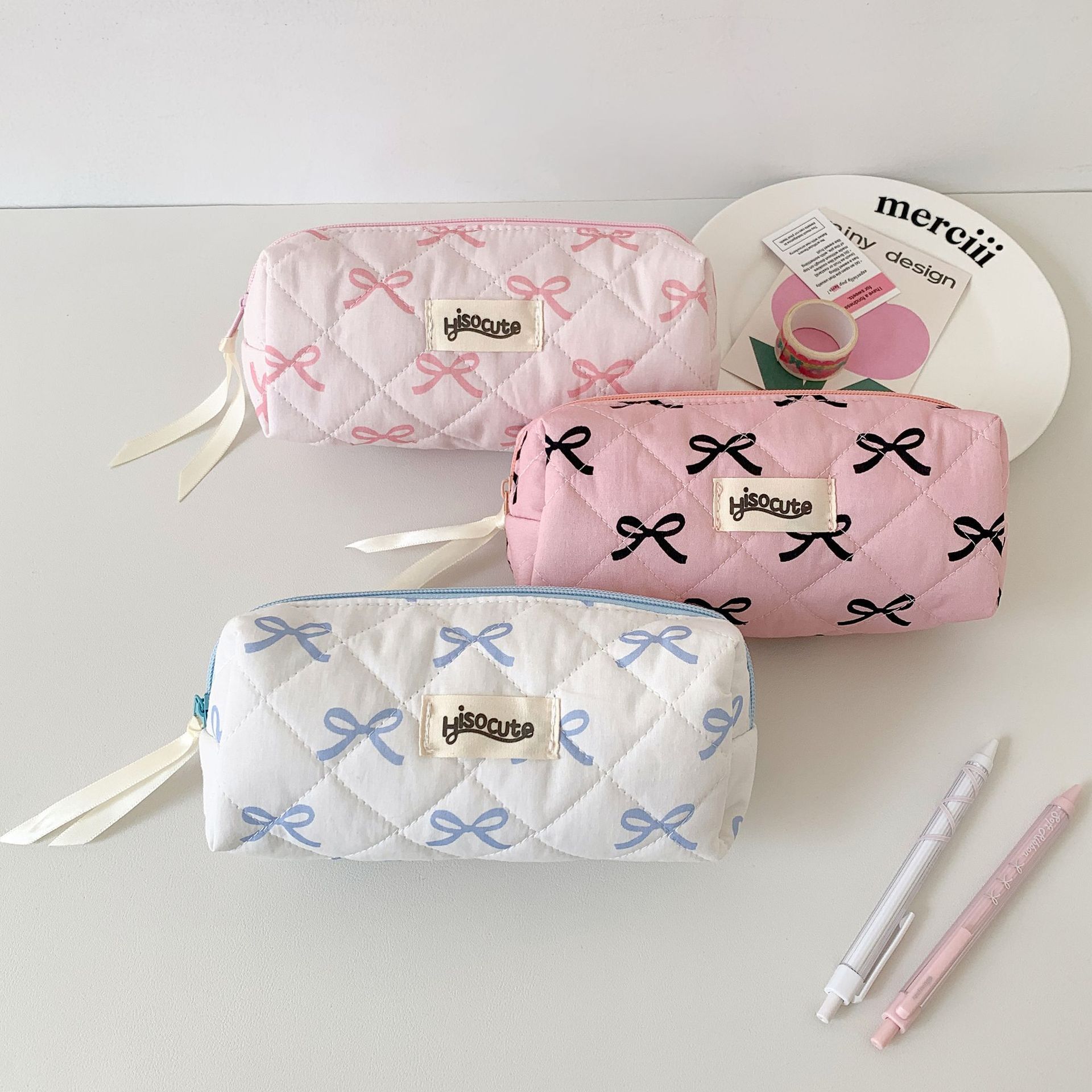INS Cream-Colored Stationery Pouch