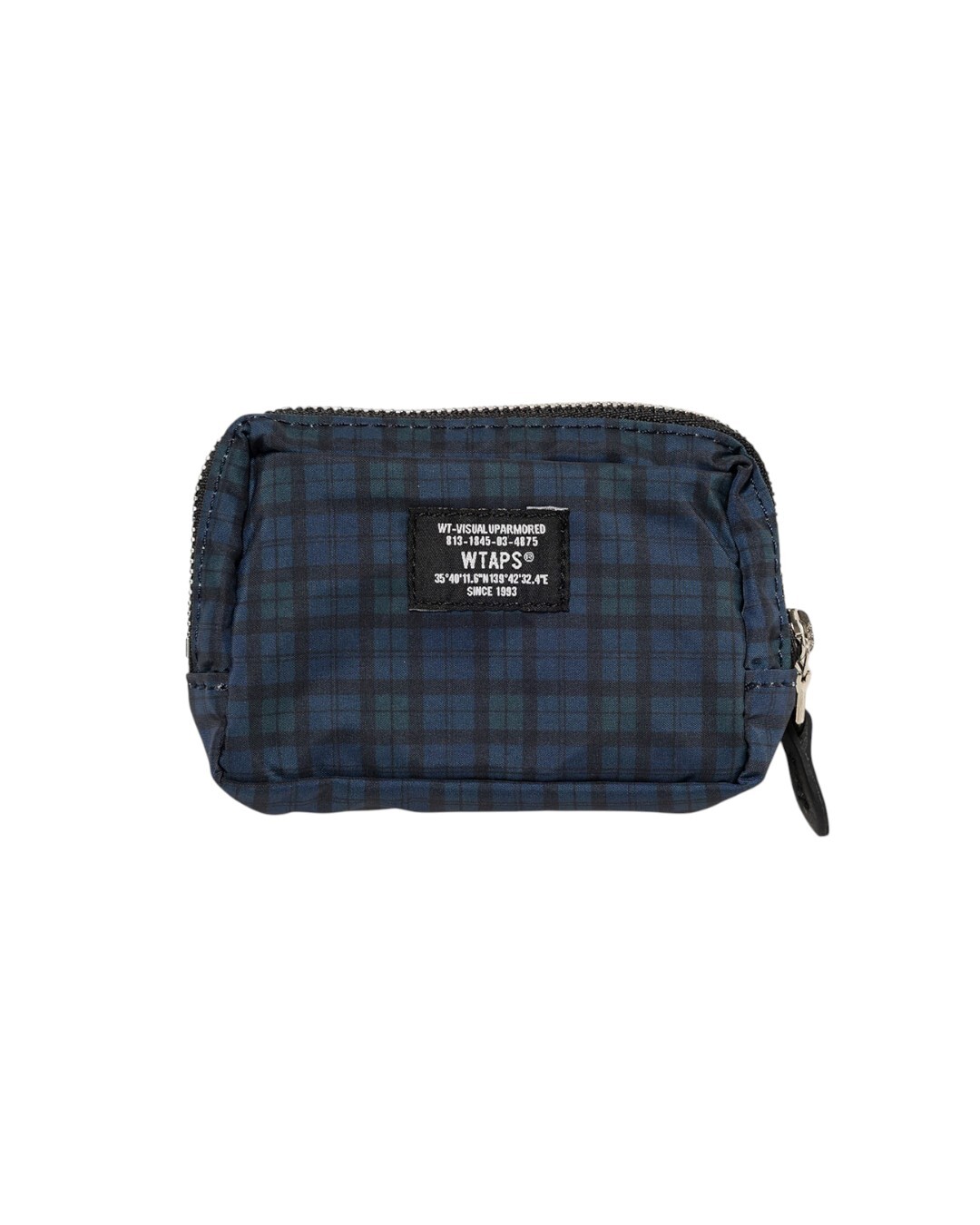 WTAPS x STANDARD SUPPLY SQUARE POUCH S 聯名格紋零錢包卡片包