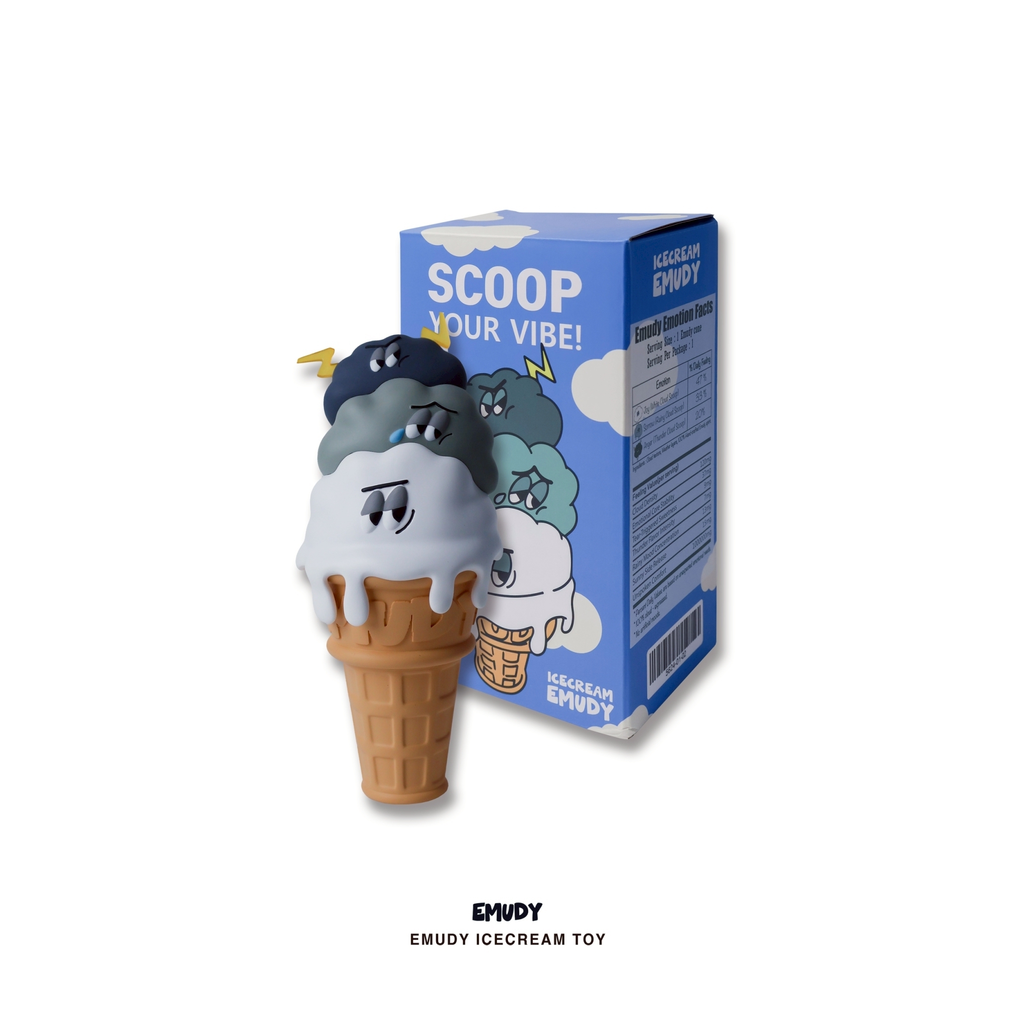 WODEN / EMUDY ICE CREAM EMUDY TOY
